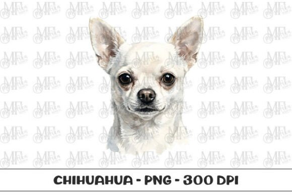 Chihuahua Watercolor Portrait PNG: A Guide to High-Quality Digital Art for Creators
