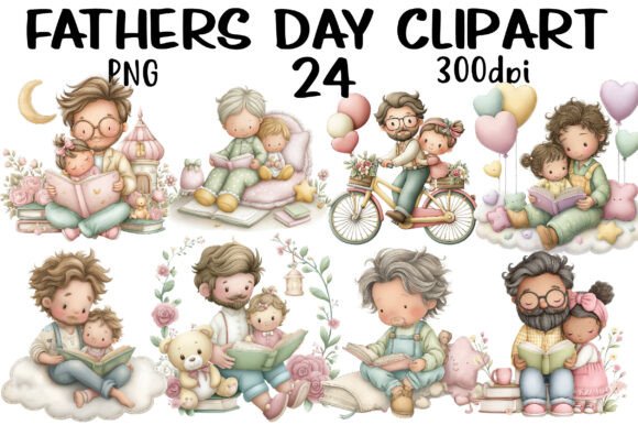 Father’s Day Clipart: Integrating Whimsical Design into Your Creative Workflow