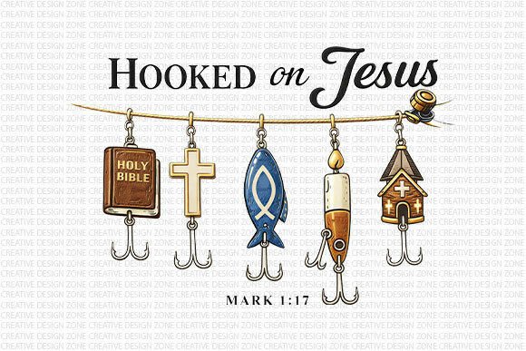 Hooked on Jesus PNG: Bridging Faith, Design, and Modern Digital Creativity