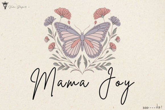 Mama Joy PNG Sublimation Design Guide