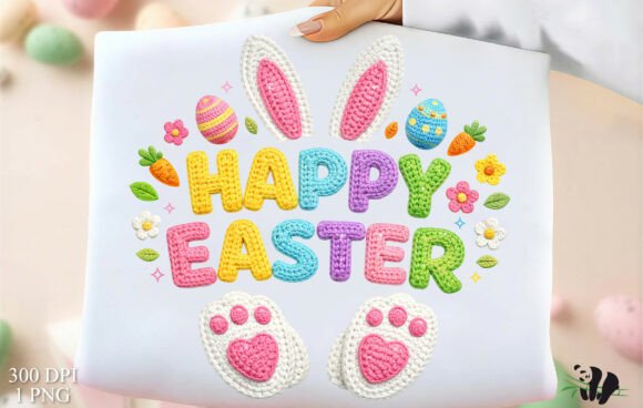 Maximizing Your Designs with the Rhinestone Happy Easter PNG