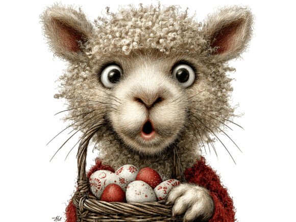 Strategic Visual Storytelling with 12 PNG Whimsical Easter Farm Assets