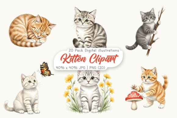 Watercolor Kitten Clipart Bundle: A Practical Guide for Creators and Small Business Owners
